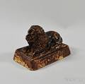 Rockinghamglazed Recumbent Lion