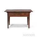Walnut Twodrawer Tavern Table