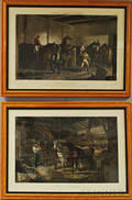 Two Framed Foress Stable Scenes