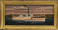 Framed Portrait of the Steamship Genundewah