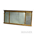 Federalstyle Giltgesso Overmantel Mirror