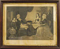 Framed Thomas Kelly Washington Family Engraving