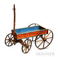 Painted and Stenciled Express Wagon