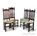 Four Bannisterback Side Chairs