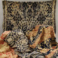 Three Coverlets and a Textile
