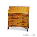 Queen Anne Maple Slantlid Desk