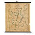 Vermont and New Hampshire Lewis Robinson 17931871 Map of Vermont amp New Hampshire