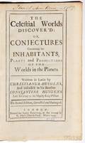 Huygens Christiaan 16291695 The Celestial Worlds Discoverd