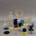 Twentyseven Pieces of Pressed Glass Tableware
