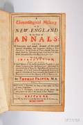 Prince Thomas 16871758 A Chronological History of NewEngland in the Form of Annals