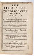 Wilkins John 16141672 The First Book The Discovery of a New World