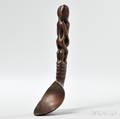 Philippine Carved Wood Spoon