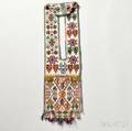 Great Lakes Beaded Cloth Bandolier Bag