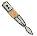 Blackfeet Beaded Buffalo Dag Sheath