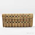 Alaskan Aleutian Island Basketry Wallet