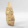 Northwest Coast Carved Whale Tooth Amulet