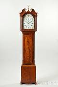 English Mahogany Tall Case Clock
