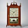 Eli Terry amp Sons Pillar and Scroll Shelf Clock