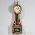 Tifft Mahogany Banjo Clock