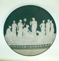 1105 METTLACH POTTERY CHARGER