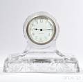 Cut Glass Clock