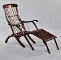 Walnut Folding Lounge Chair