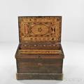 Elaborately Inlaid Cabinetmakers Tool Chest