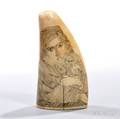Scrimshawdecorated Whales Tooth