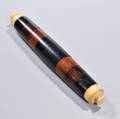 Turned Ivory and Hardwood Rolling Pin