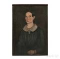 Ralph D Curtis American 18081885 Portrait of a Young Woman