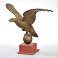 Molded Copper Spreadwing Eagle Weathervane