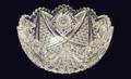 1142 American cut glass bowl 100150