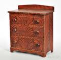 Miniature Pine Chest of Drawers