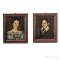 John Samuel Blunt New HampshireMassachusettsRhode Island 17981835 Portrait of Timothy Loring Boutelle and His Sister