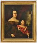 School of Thomas Sully PennsylvaniaEngland 17831872 Portrait of a Mother and Her Child