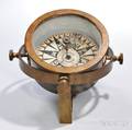 Gimbaled Brass Ships Compass