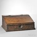 Carved Oak Lifttop Box
