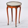 Louis XVIstyle Marbletop Gueridon