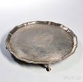 George III Sterling Silver Salver