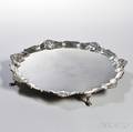 George V Sterling Silver Salver