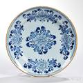 Dutch Delftware Blue and White Charger