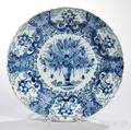 Delftware Blue and White Charger