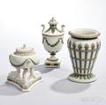 Three Wedgwood Tricolor Jasper Items