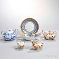 Six Wedgwood First Period Bone China Items