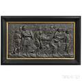 Wedgwood Black Basalt Death of Meleager Plaque