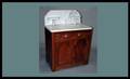 204 Antique American Renaissance Revival Wash Stand wi