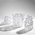 Three American Brilliantcut Glass Items