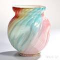 Loetz Rainbow Glass Vase