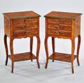 Pair of Louis XVstyle Chiffonier Tables