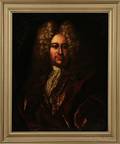 French School 18th Century Portrait of Anthony or Francois de Martelly Le Comte of Toulons